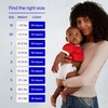image:imageCoterie Baby Wipes  Diapers Kit Size NB amp Size 1 Diapers 4Pack WipesSize 1 99 Count  Size 2 186 Count  Wipes 4 Pack