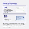 image:imageCoterie Baby Wipes  Diapers Kit Size Newborn Diapers 8Pack WipesSize 1 198 Count  8 Wipes