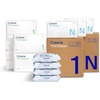 Size 1 (198 Count) + Size N (93 Count) + Wipes (4 Pack)